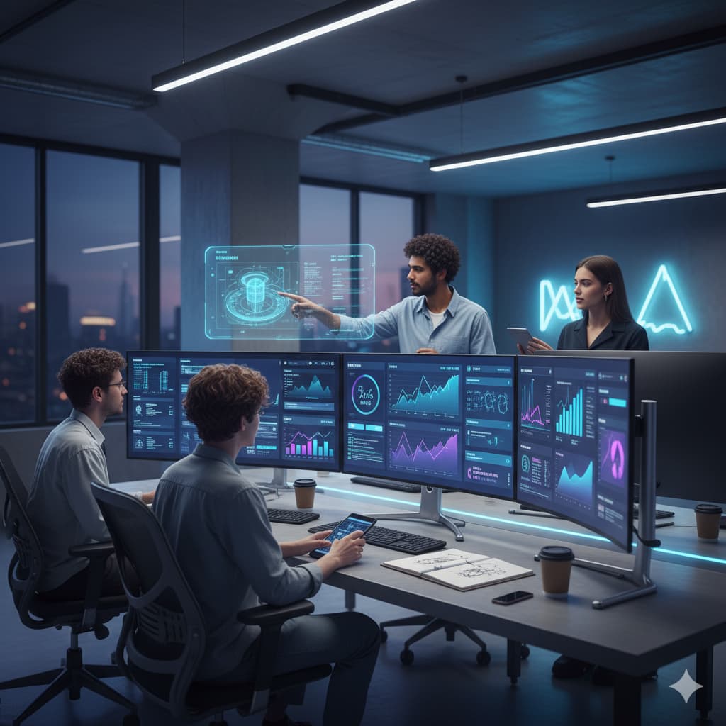 💙 El impacto de la Inteligencia Artificial en la nueva era del marketing gemini generated image nchqxwnchqxwnchq