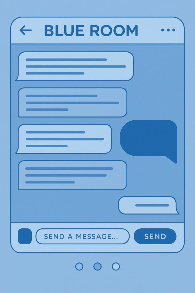 blue room ux writing