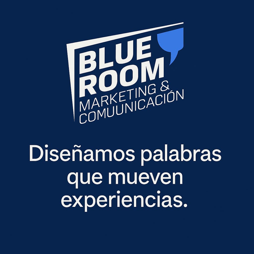 Blue Room UX Writing Marketing digital