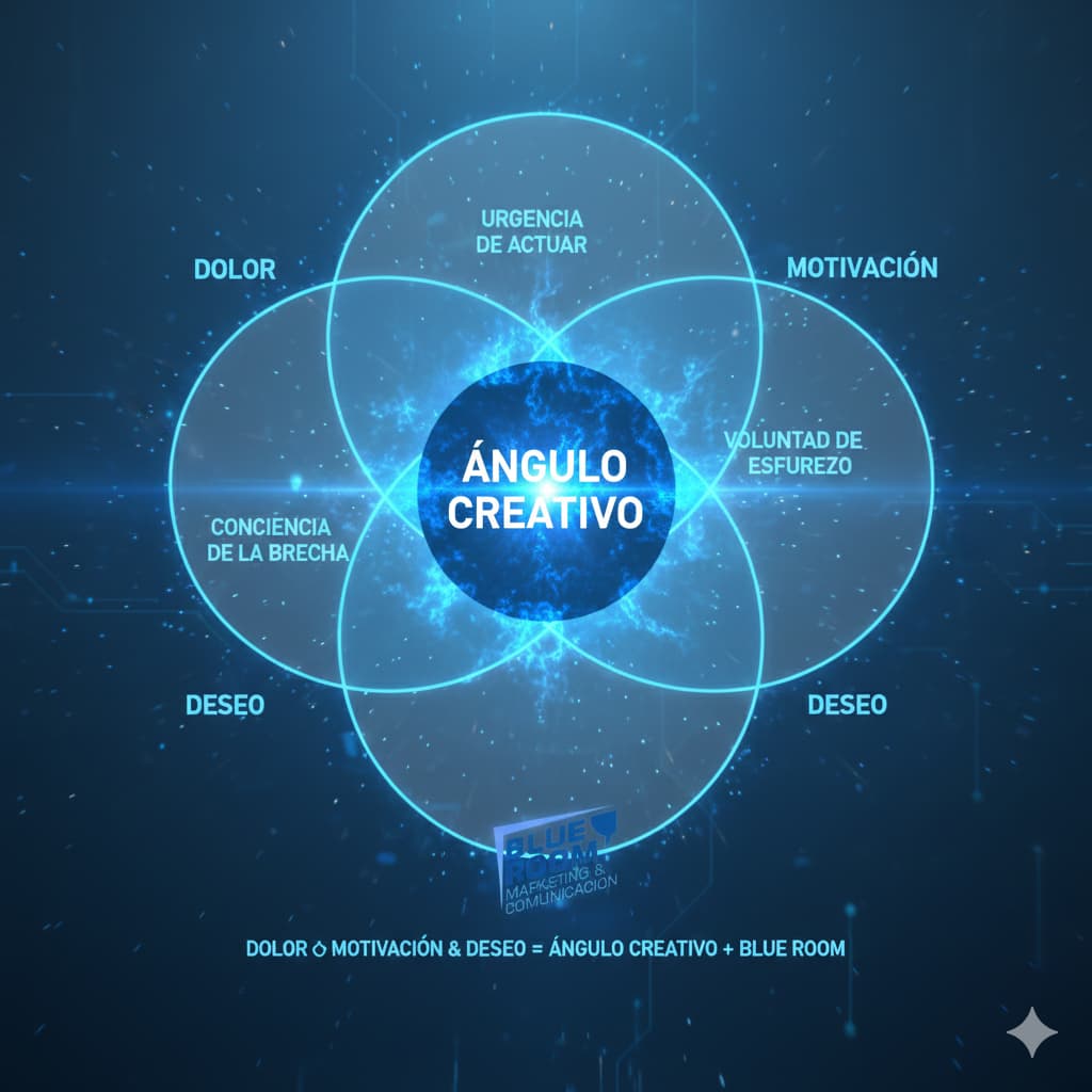 🎨 estrategia creativa en publicidad digital el poder de los ángulos creativos, blue room